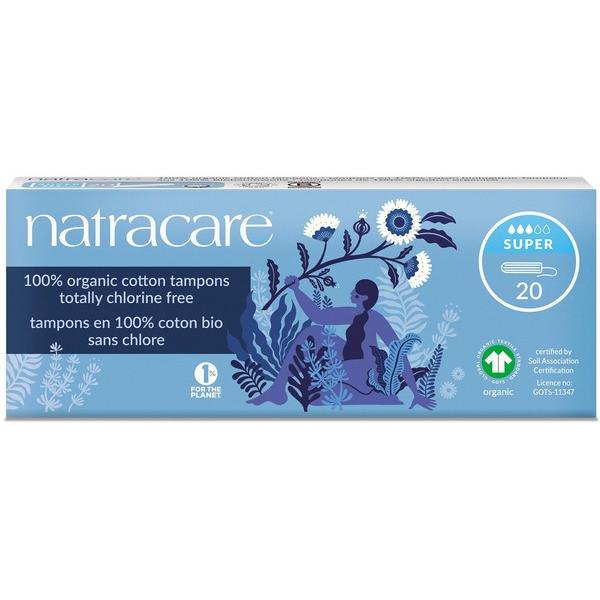 NATRACARE TAMPONS COTTON SUPER 20X BF12