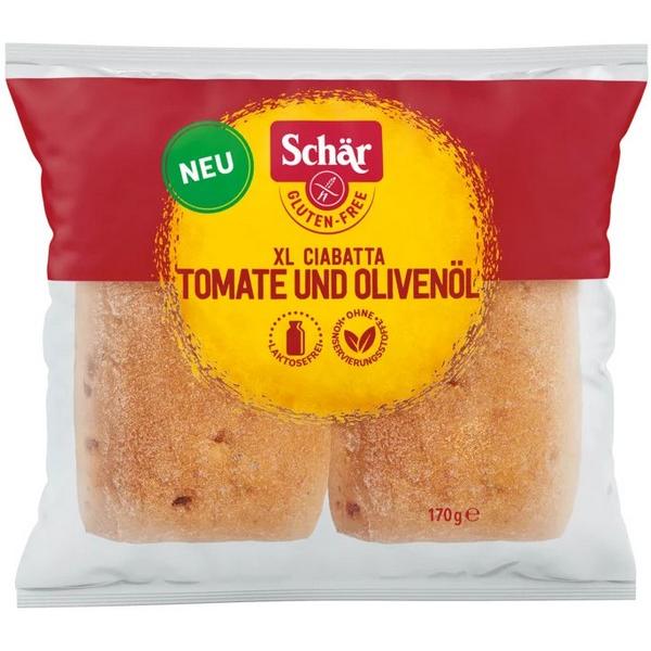 SCHAR PAIN CIABATTA TOMATE & HUILE D'OLIVE XL 170GR BF6