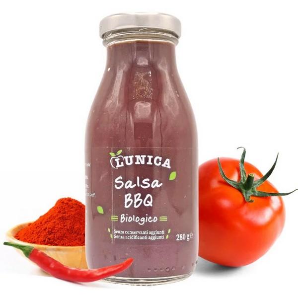 LUNICA SAUCE SALSA BBQ 280GR TT8