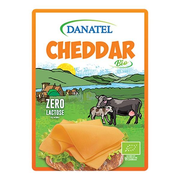 DANATEL CHEDDAR FROMAGE EN TRANCHES 150GR BF12