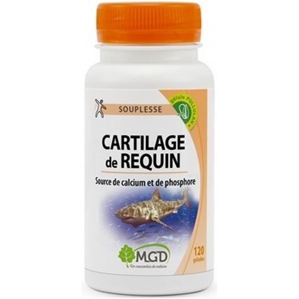 MGD CARTILAGE DE REQUIN SOUPLESSE CALCIUM & PHOSPHORE 450MG 120X GELULES MGD3