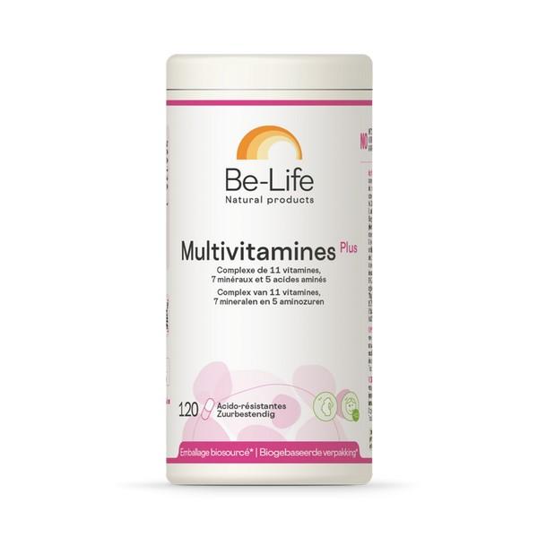 BE-LIFE MULTIVITAMINES PLUS 120X GELULES BL
