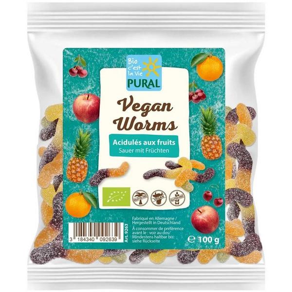 PURAL BONBON SURETS ACIDULES AUX FRUITS 100GR MR12