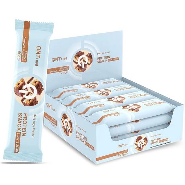 QNT PROTEIN SNACK BAR CARAMEL PEANUT 60GR Q1