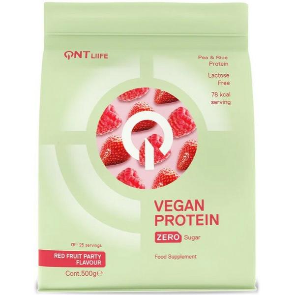 QNT VEGAN POTEIN FRUITS ROUGES 500GR QNT