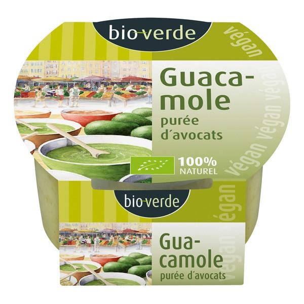 BIO VERDE GUACAMOLE PUREE D'AVOCATS 150GR BF