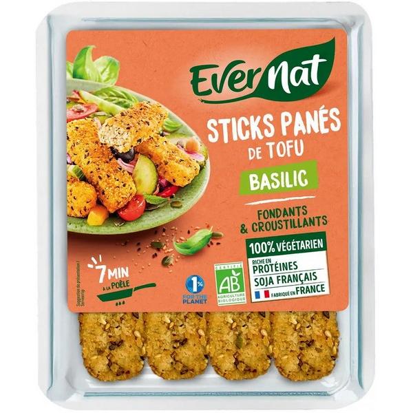EVERNAT STICKS PANES DE TOFU BASILIC 200GR BF1