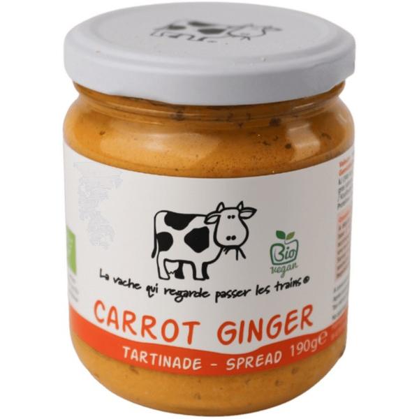 LA VACHE TARTINADE CAROTTE GINGEMBRE 190GR HY6