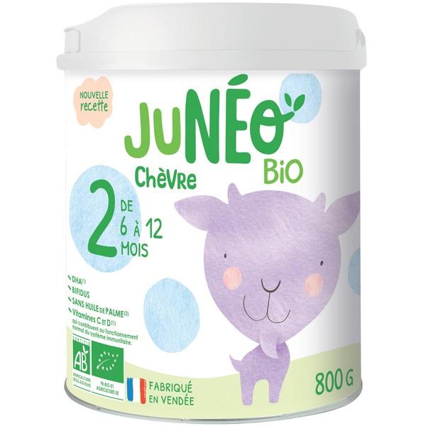 JUNEO PREPARATION CHEVRE N°2 (6-12MOIS) LAIT EN POUDRE 800GR HY1