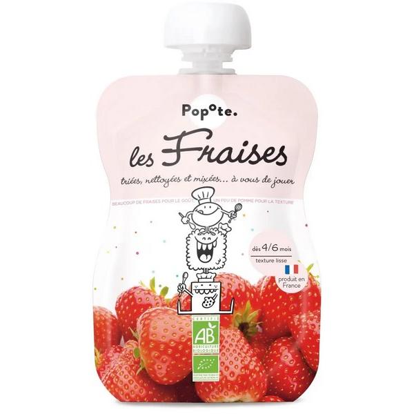 POPOTE GOURDE FRAMBOISE 120GR BF10