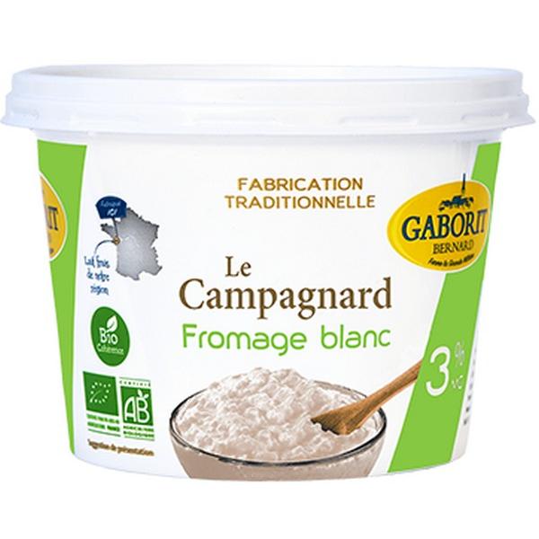 GABORIT FROMAGE BLANC CAMPAGNARD 3% 500GR MR3
