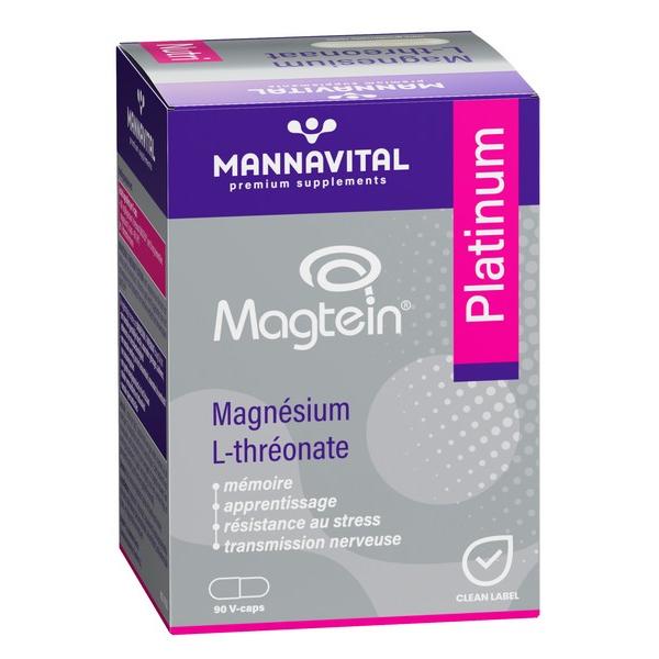 MANNAVITAL MAGTEIN MAGNESIUM L-THREONATE 90X CAPSULES MV1