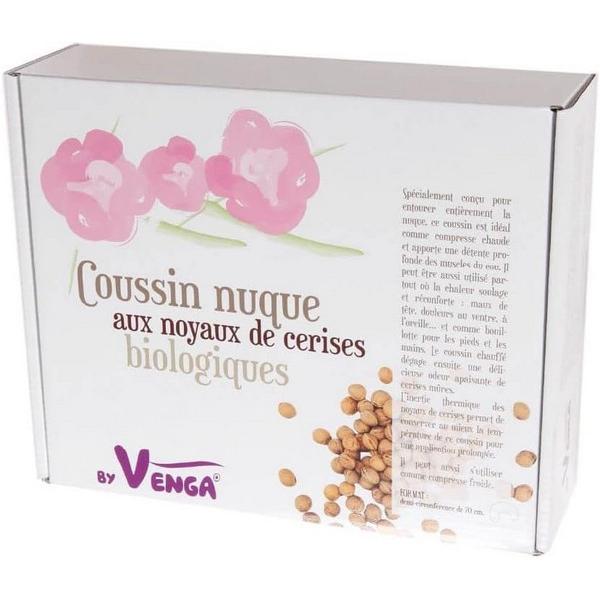 BY VENGA COUSSIN NUQUE AUX NOYAUX DE CERISE FORME U MR3