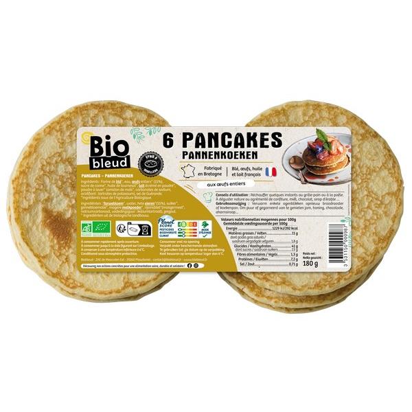 BIO BLEUD 6X PANCAKES 180GR BF6