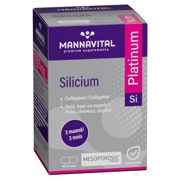 MANNAVITAL SILICIUM PLATINUM 90X CAPSULES MV1