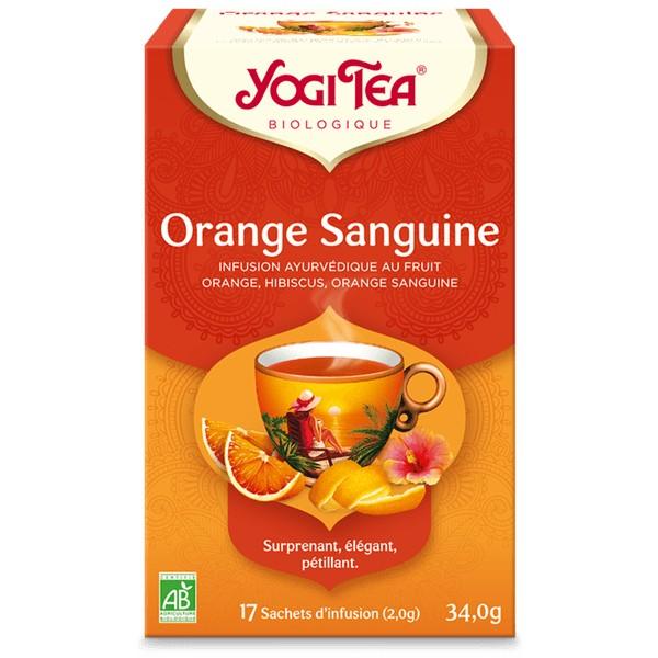 YOGI TEA ORANGE SANGUINE 17X SACHETS 34GR BF6
